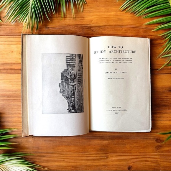 Vintage 1937 How to Study Architecture by Charles H. Caffin - Illustrated - Picture 6 of 13